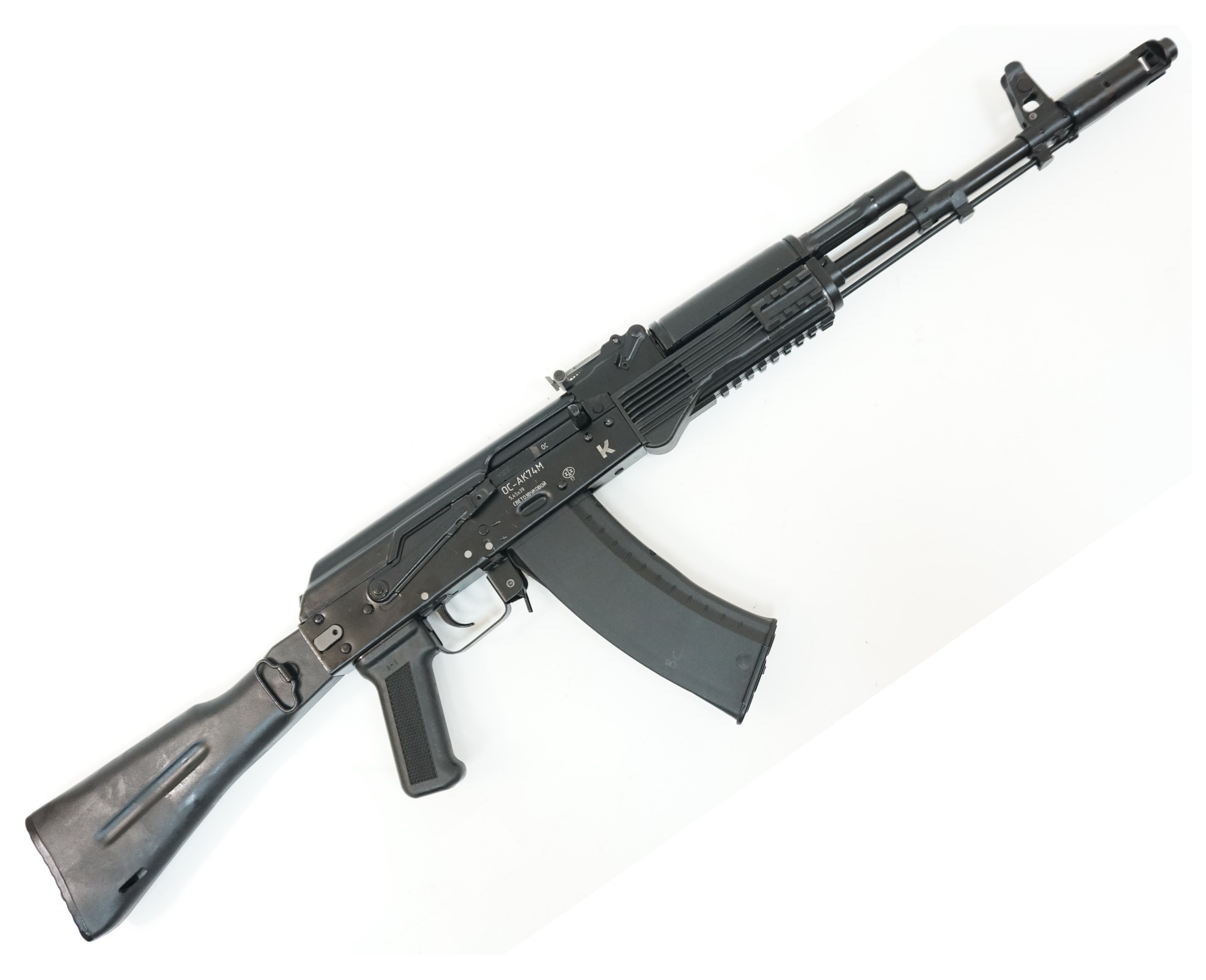 Оружие охолощенное АК74М, к.5,45*39
