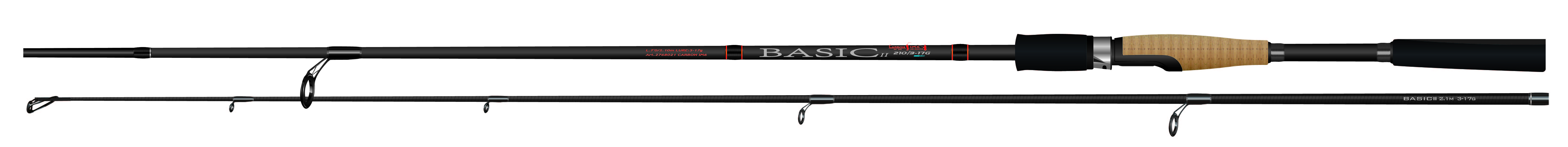 Удилище Basic II, 20-50г, 2.4м