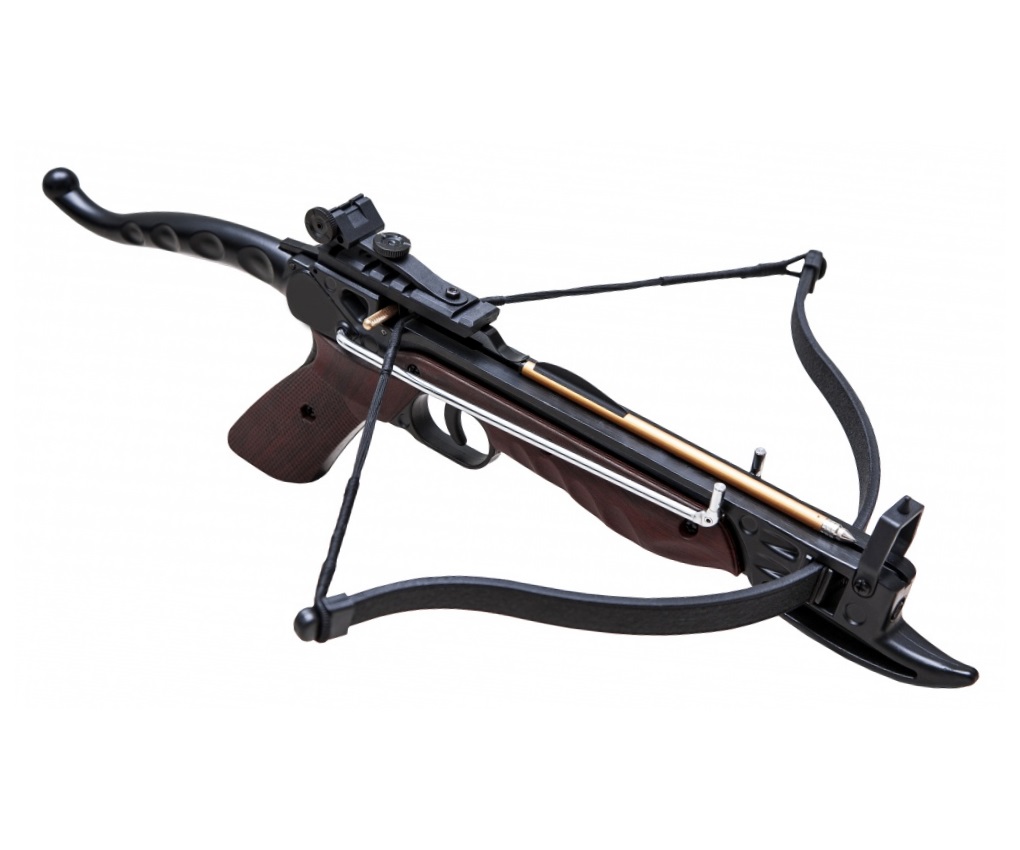 Арбалет-пистолет "Скаут" (пластик под дерево), 36кг
