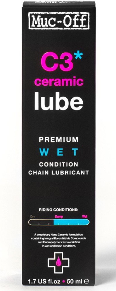 Смазка для влажной погоды с керамикой C3 Ceramic Wet Lube 50 ml