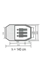 Палатка Толедо-3