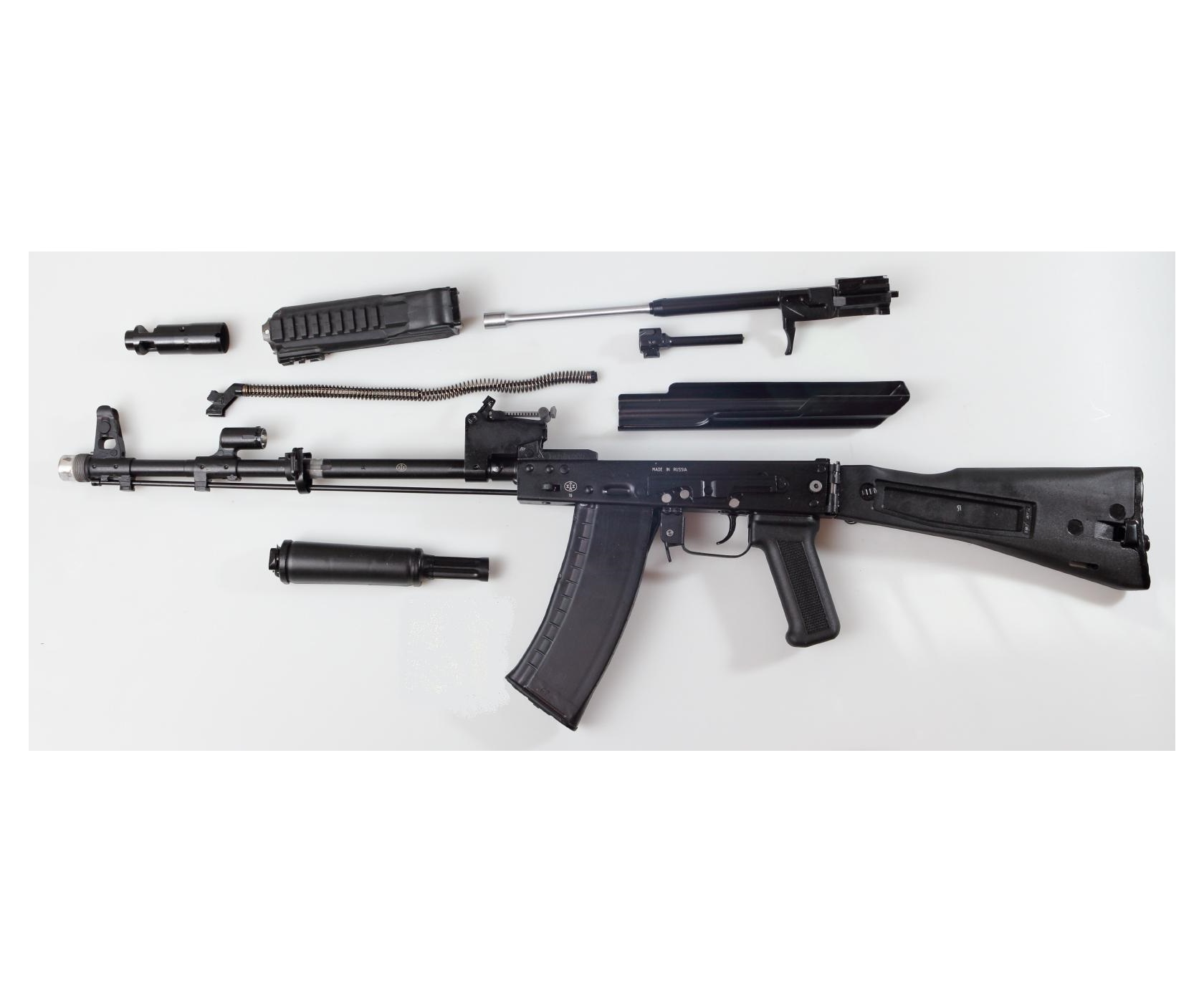 Оружие охолощенное АК74М, к.5,45*39