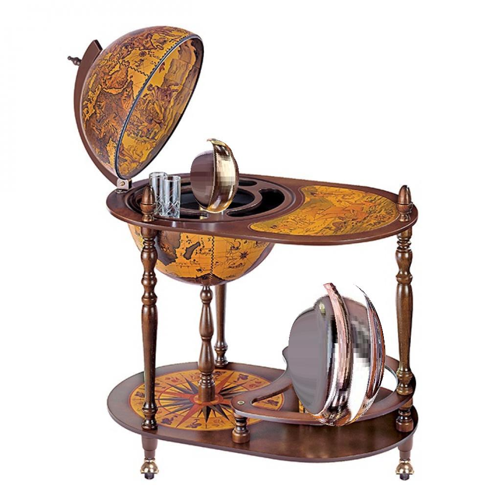 Zoffoli Глобус- бар на 3-ножках 53*80*95 со столиком