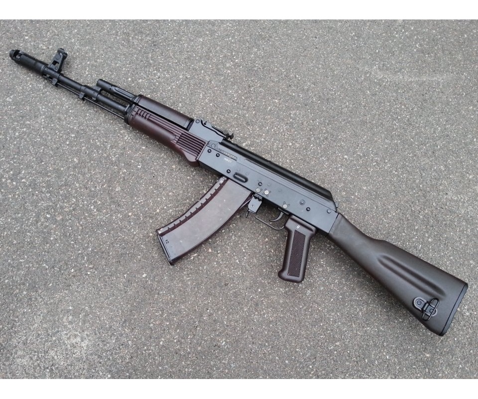 Оружие охолощенное АК74М, к.5,45*39